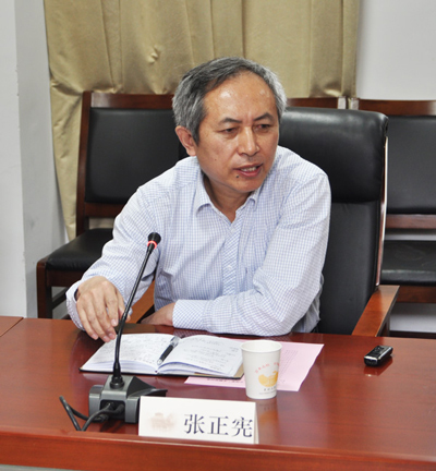 半月谈杂志社副总编辑张正宪发言