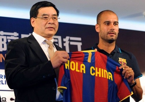 巴萨青岛再开足球学校 高层暗示明夏或难来中