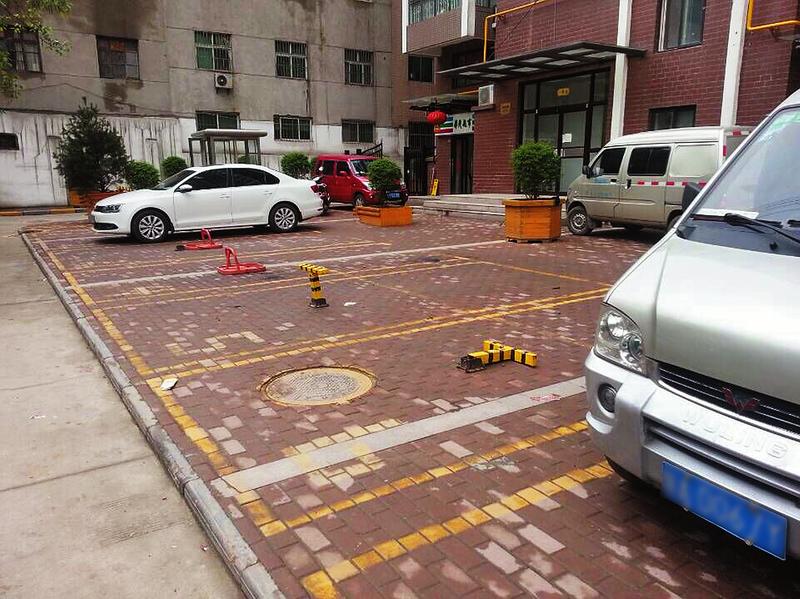 西安幸福宜家小区将公共场地承包给个人 每车