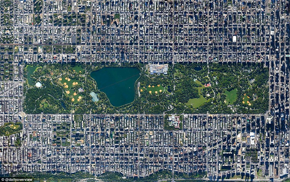 另类角度看风景!地球标志景观最新卫星图像