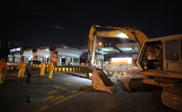 深圳拆除16个二线关车检通道