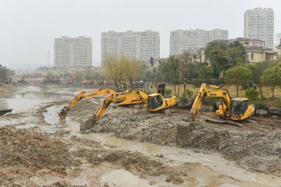 众志成城治五水 水清岸绿美嵊州